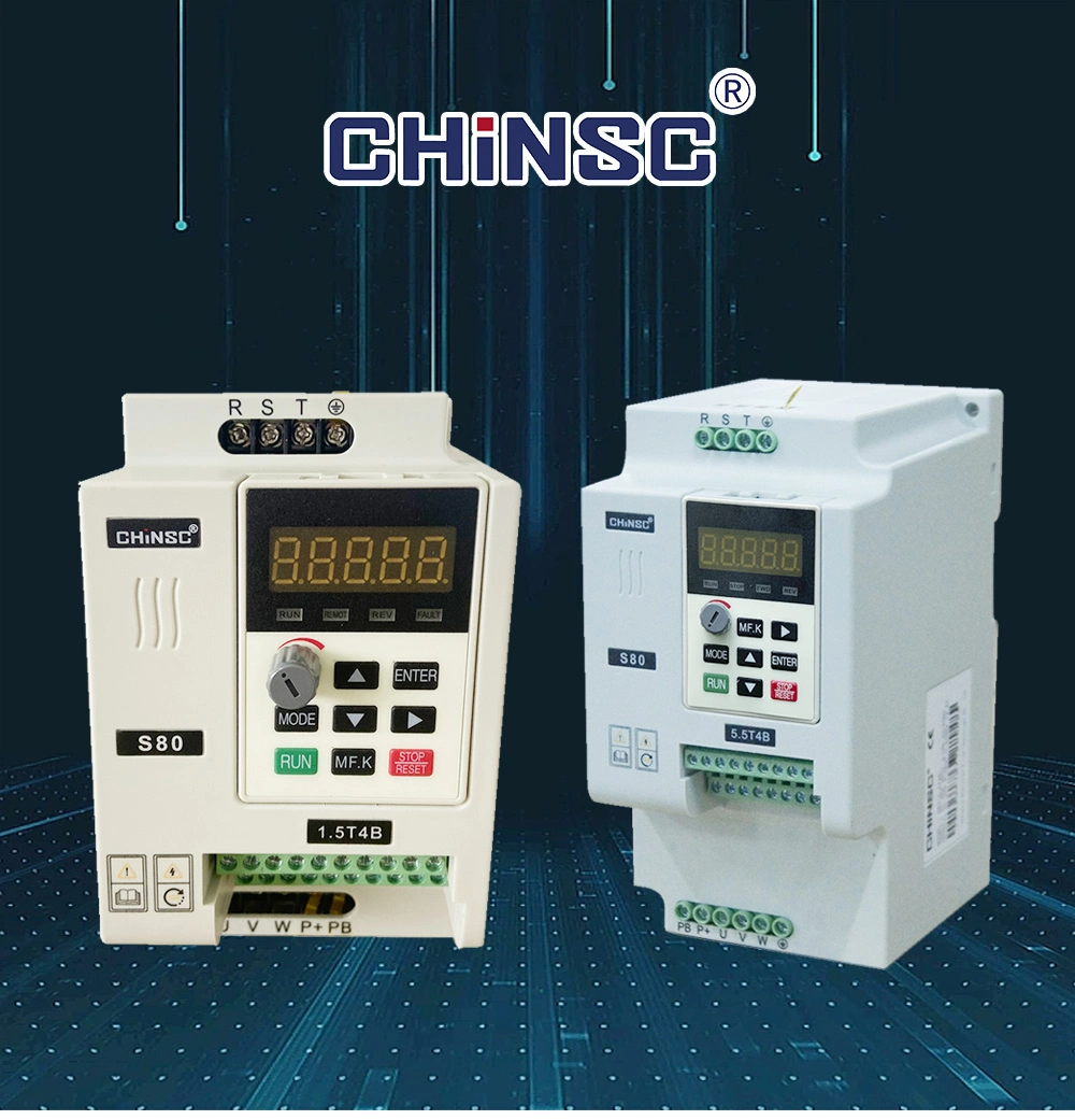 High Efficiency Frequency Inverter VFD AC Drive VSD Three Phase Solar Inverter