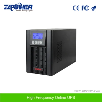 UPS 1000va 800W 220V Online-Doppelkonvertierungs-Rack-Tower, Energy Star, unterbrechungsfreie Stromversorgung, Sinuswellen-Batterie-Backup-USV 1000W-Wechselrichter