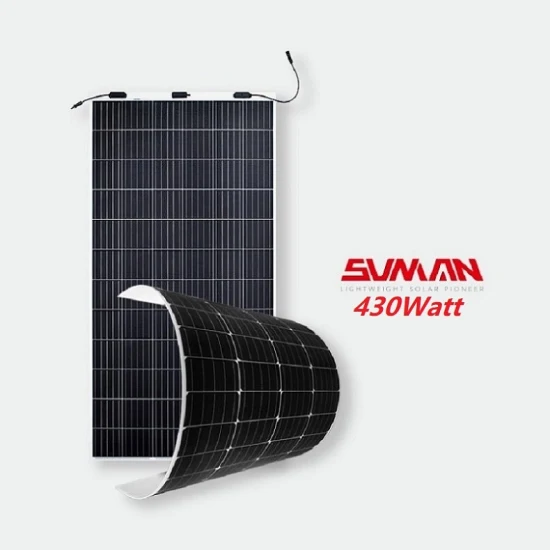 Sunman Hocheffizientes OEM-Solarmodul mit flexibler Folie, 275 W, 250 W, 300 W, 430 W, flexibles Solarpanel