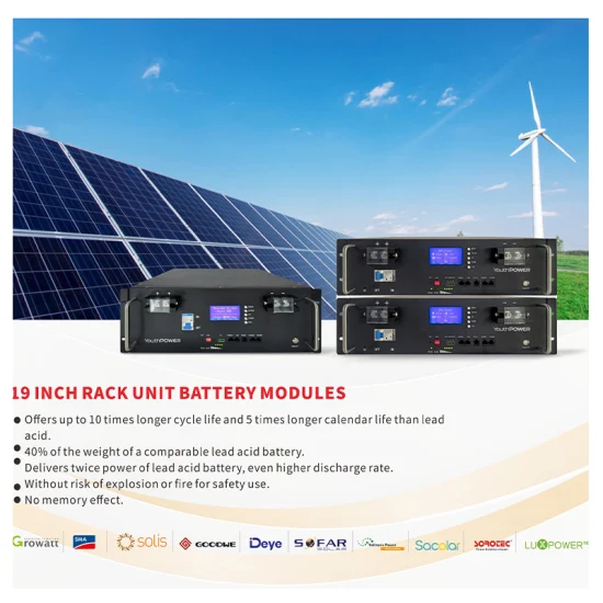 4,8 kWh Rack-USV-Solarbatteriemodul 48 V 100 Ah